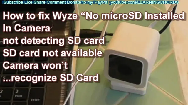 wyze cam not recording to sd card