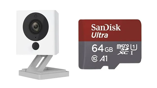 wyze cam sd card format