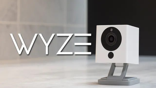 wyze camera only taking pictures