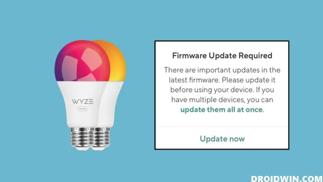 wyze failed to update device list