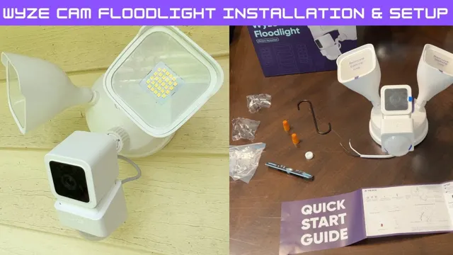 wyze floodlight installation