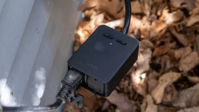 wyze outdoor plug not connecting