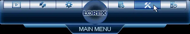 reset lorex dvr menu