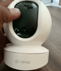 ezviz camera reset button location