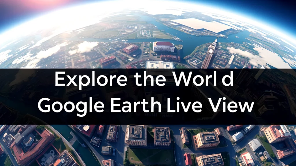 How to Use Live View on Google Earth