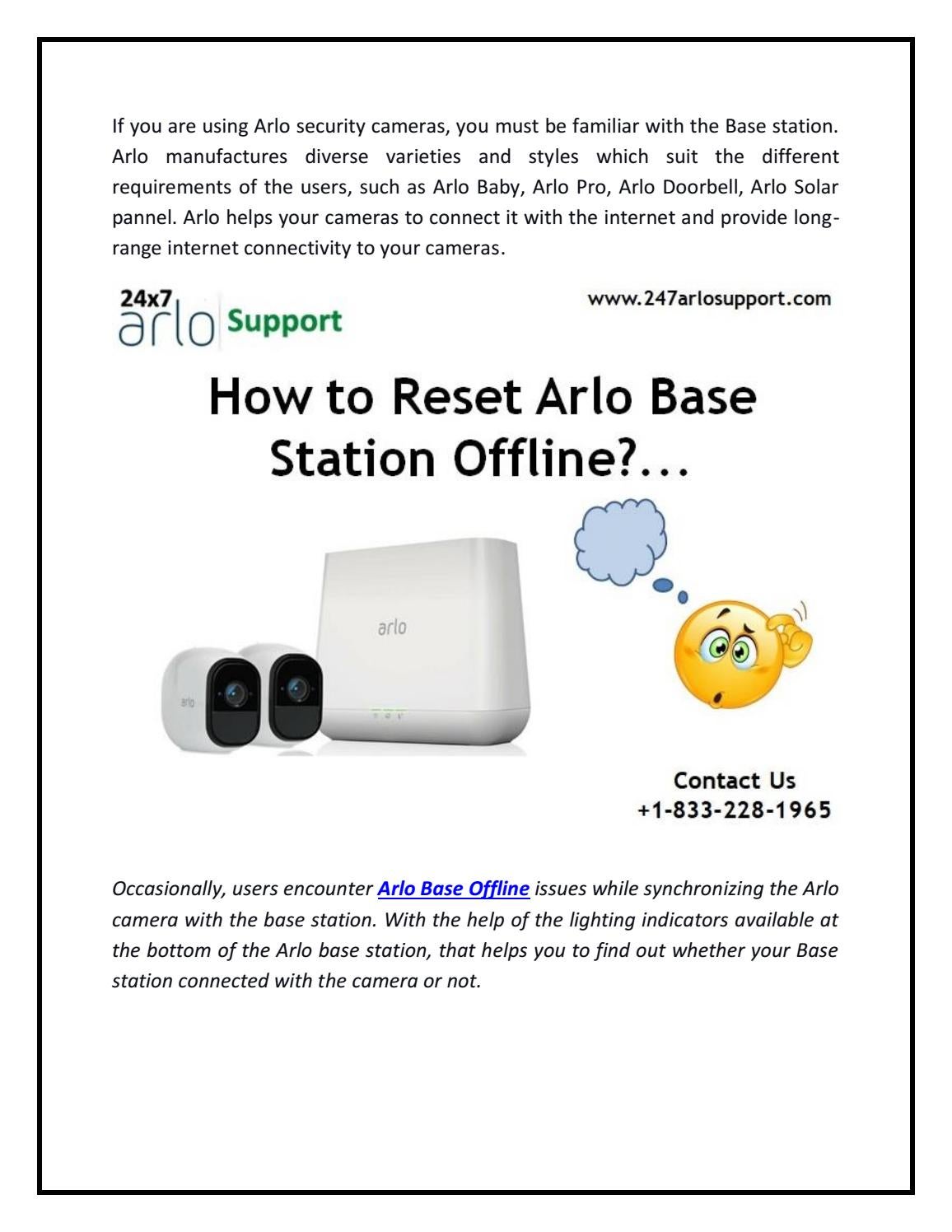 How to Reset Arlo Pro 2 Camera