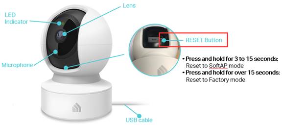 Factory Reset Kasa Camera