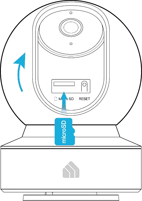 How to Insert Sd Card into Kasa Camera