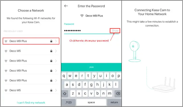 Kasa Camera Won'T Connect to Wifi