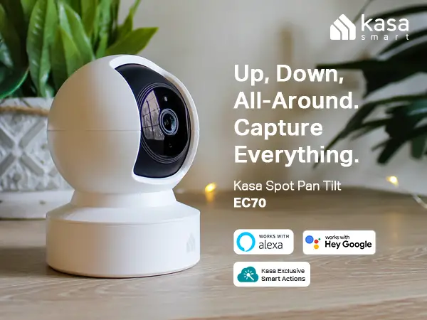 Kasa Indoor Pan/Tilt Smart Security Camera