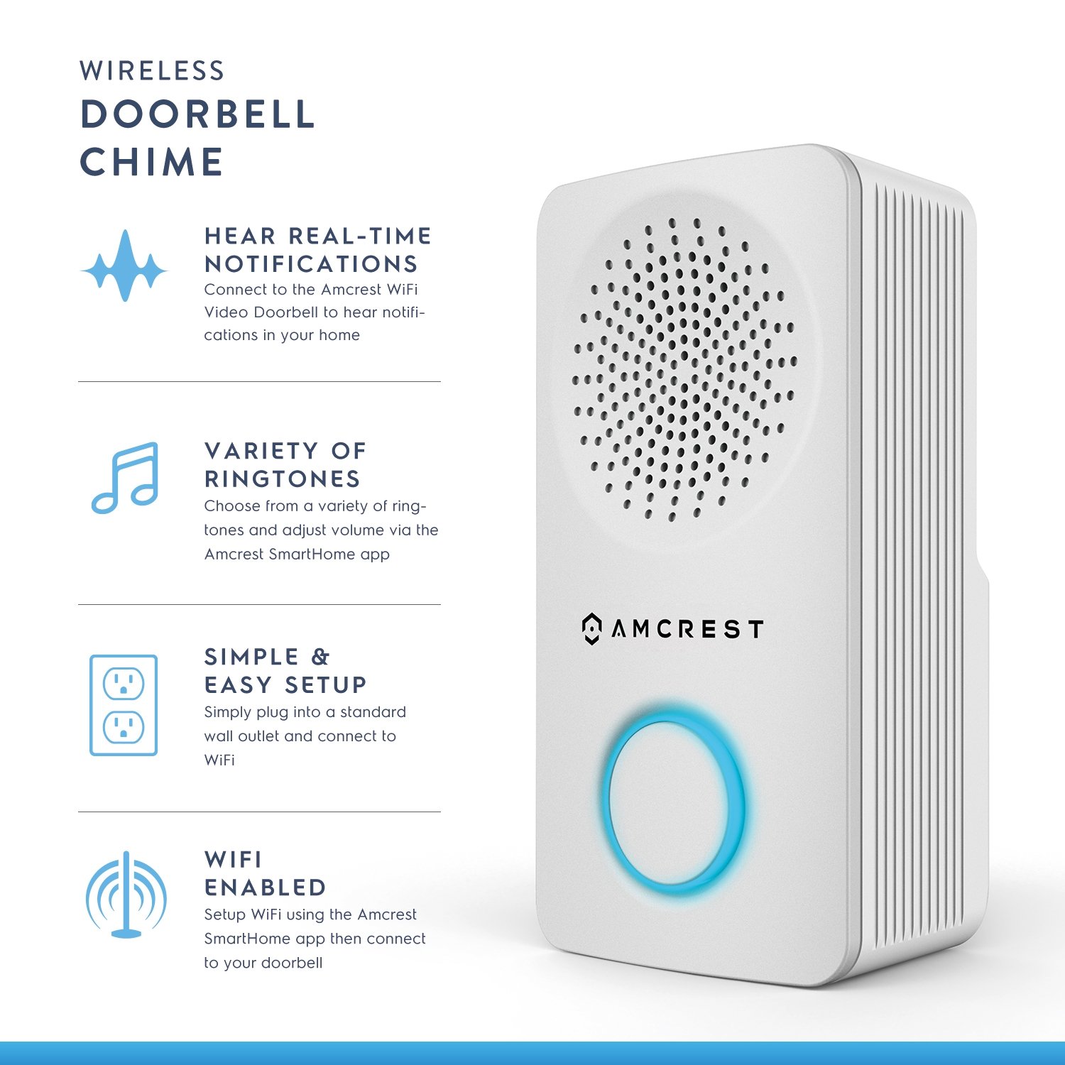 Amcrest Doorbell Won'T Connect to Wifi