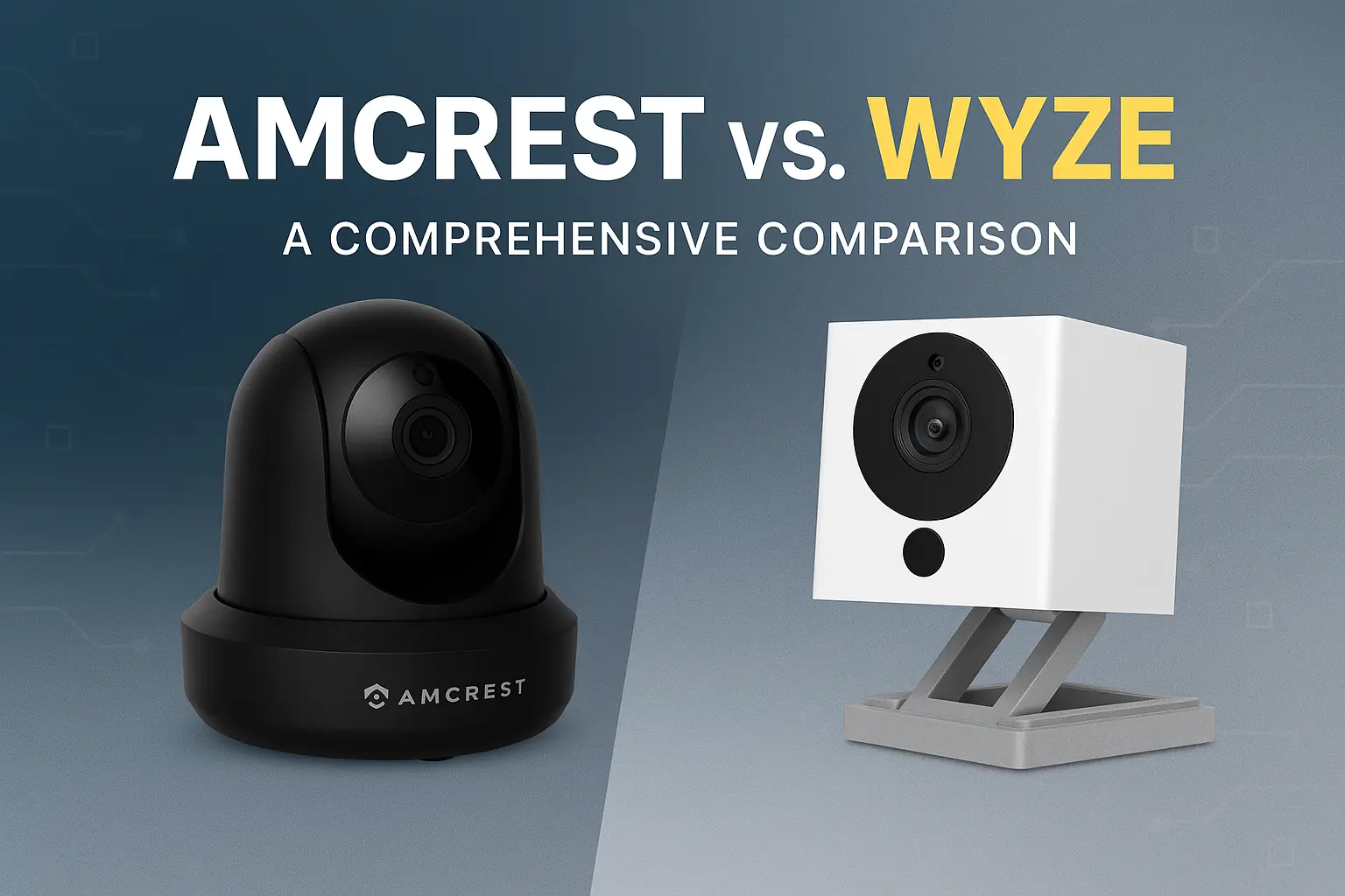 amcrest vs wyze
