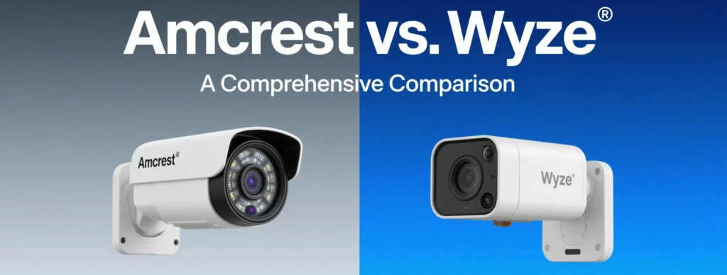compare amcrest vs wyze