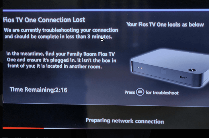 Fios Dvr Troubleshooting