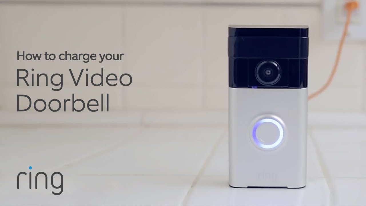 How to Charge Ring Doorbell