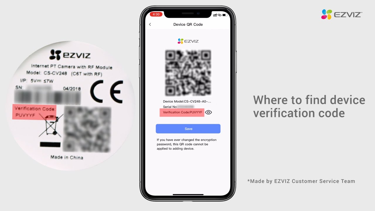 How to Find Ezviz Device Verification Code