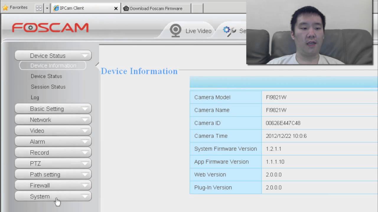 How to Upgrade Foscam Firmware