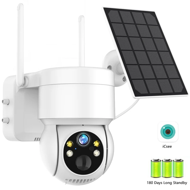 Outdoor Smart Ptz Solar Battery Camera