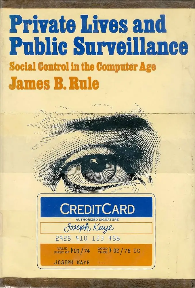 Private Lives And Public Surveillance