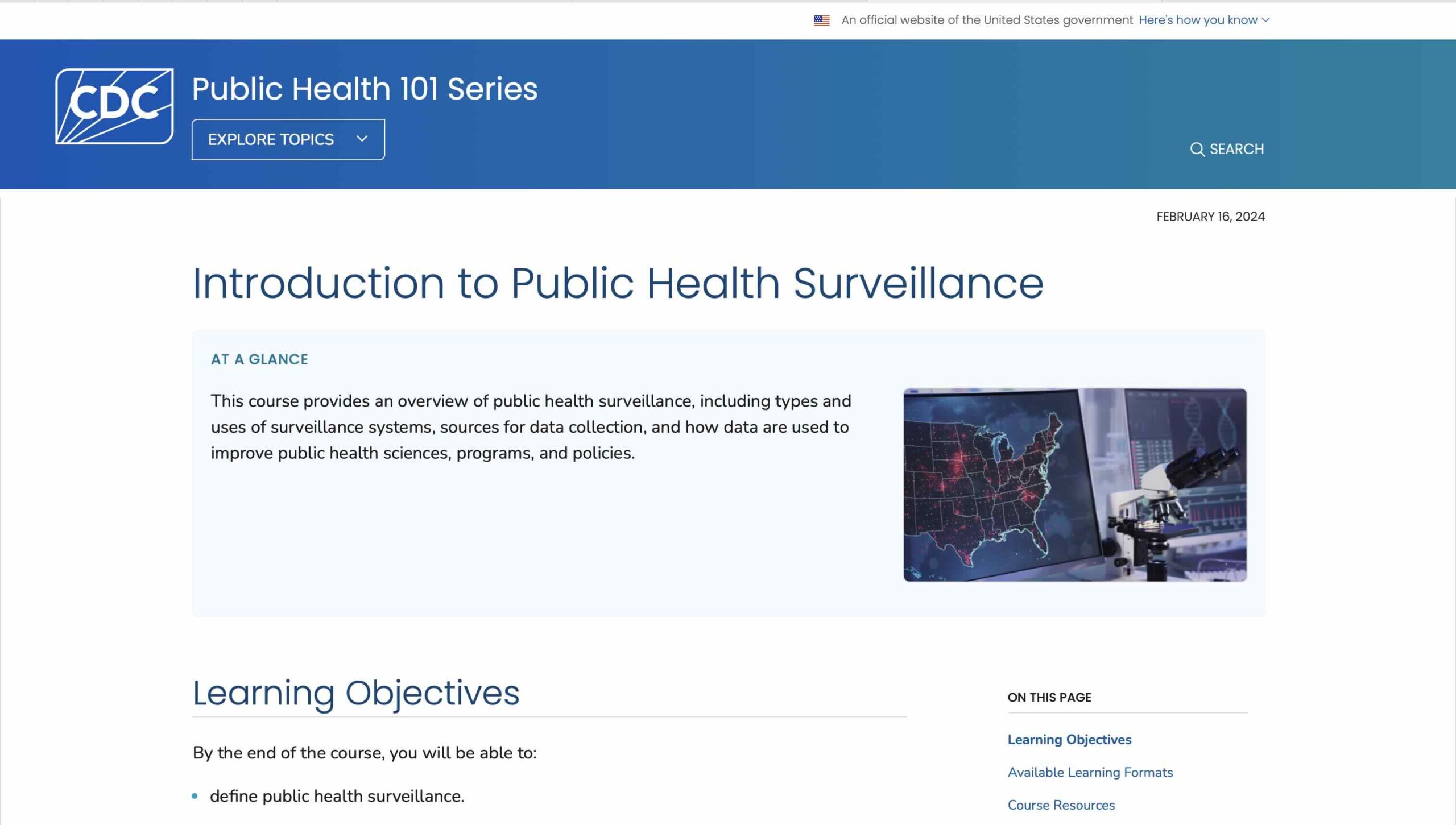 Public Health Surveillance Software