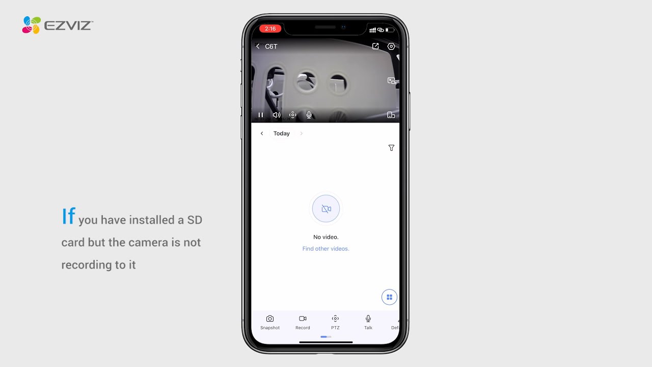 Why is My Ezviz Camera Not Recording