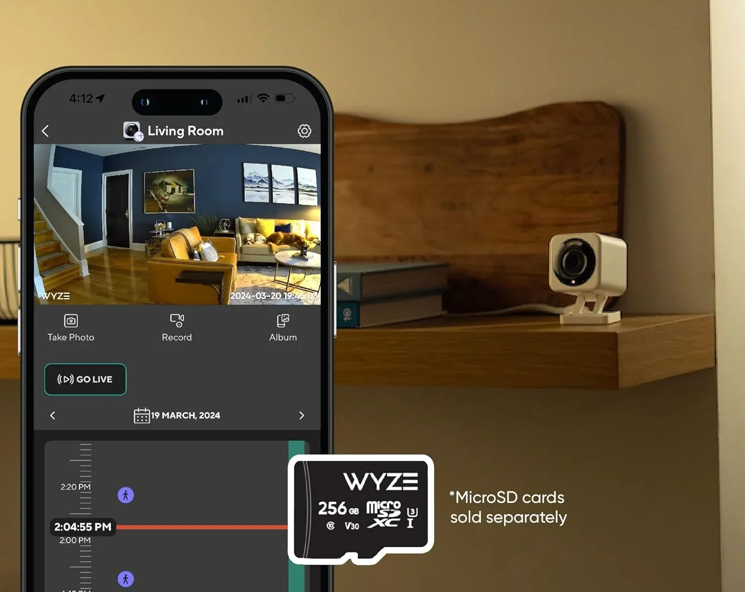 Wyze Cam V4 Storage Options