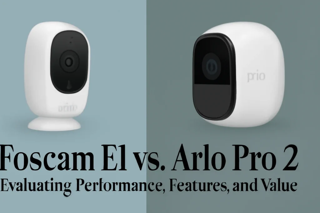 foscam e1 vs arlo pro 2