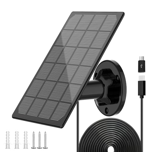 Best Solar Panel Charger for Security Camera
