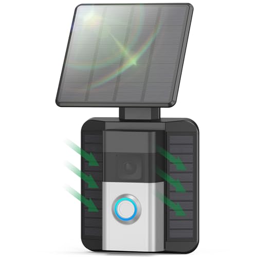 Best Solar Panel for Ring Doorbell Camera