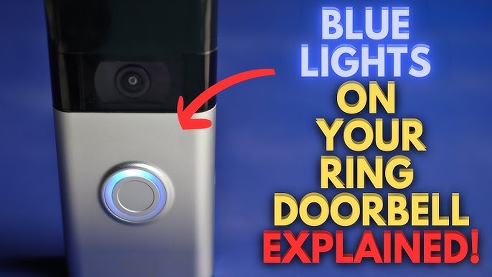 Ring Doorbell Flashing Blue Ring