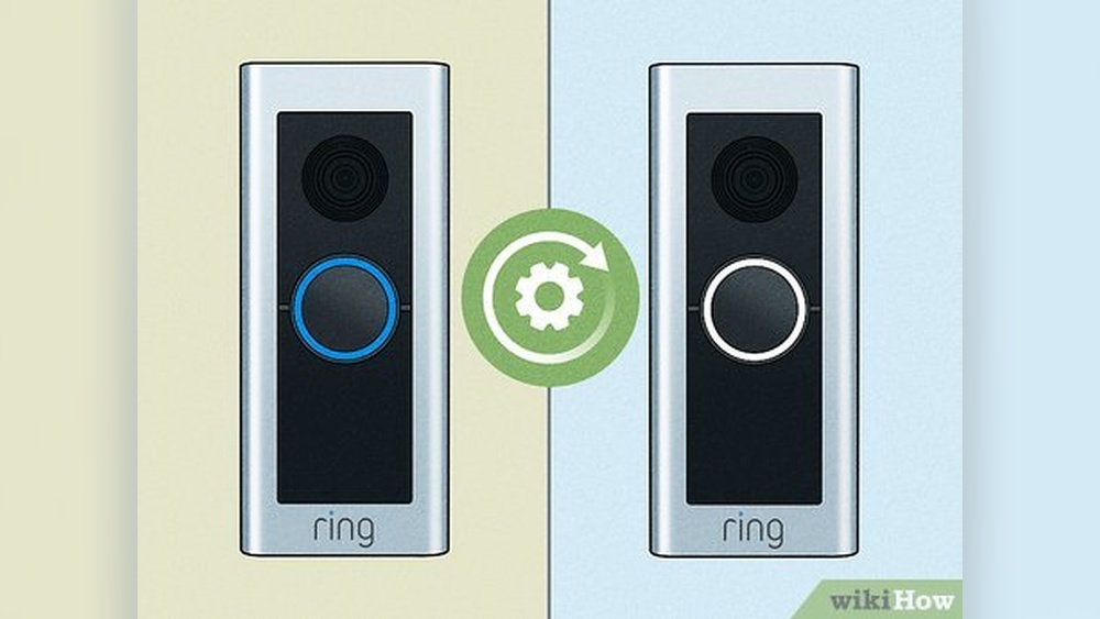 Ring Doorbell Pro Flashing Blue Circle