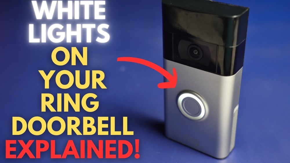 Ring Doorbell Pro Flashing White Light