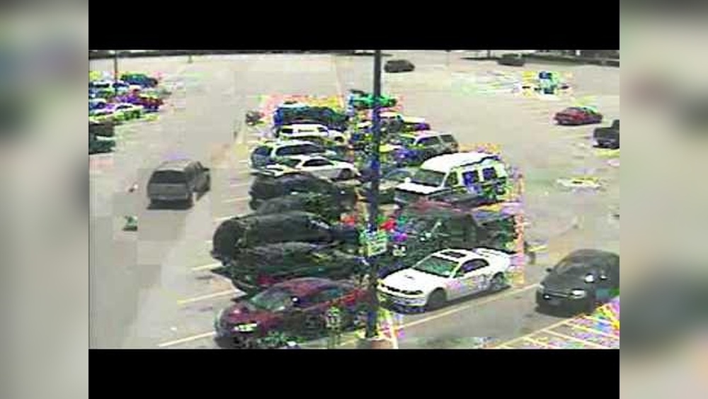 Security Cameras at Walmart Parking Lot