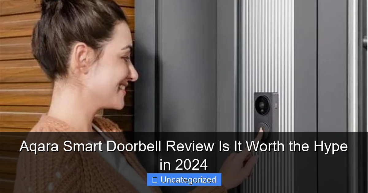 Aqara Smart Doorbell Review Is It Worth the Hype in 2024