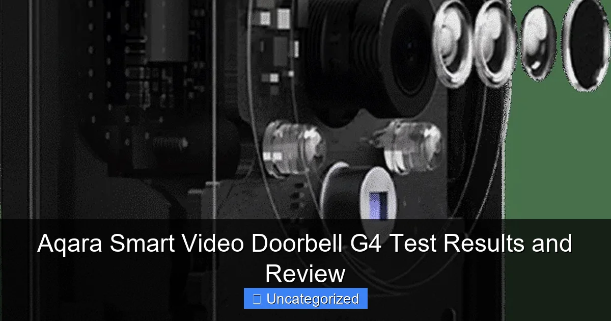 Aqara Smart Video Doorbell G4 Test Results and Review