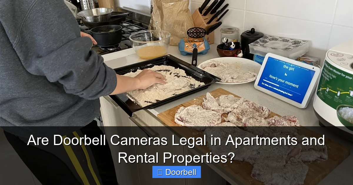 Featured image for Are Doorbell Cameras Legal in Apartments and Rental Properties?