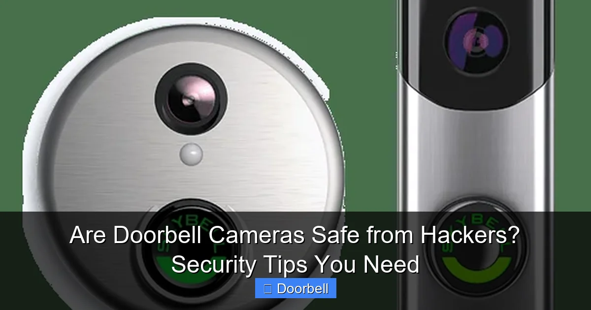 Featured image for Are Doorbell Cameras Safe from Hackers? Security Tips You Need