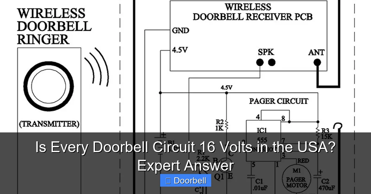 Featured image for Is Every Doorbell Circuit 16 Volts in the USA? Expert Answer