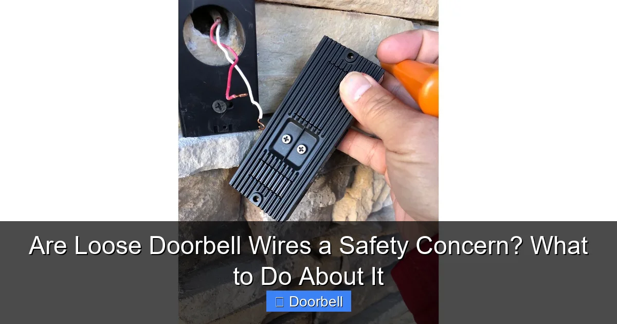 Featured image for Are Loose Doorbell Wires a Safety Concern? What to Do About It