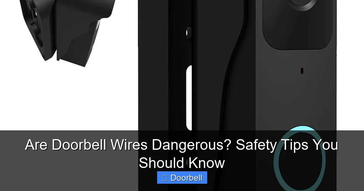 Featured image for Are Doorbell Wires Dangerous? Safety Tips You Should Know
