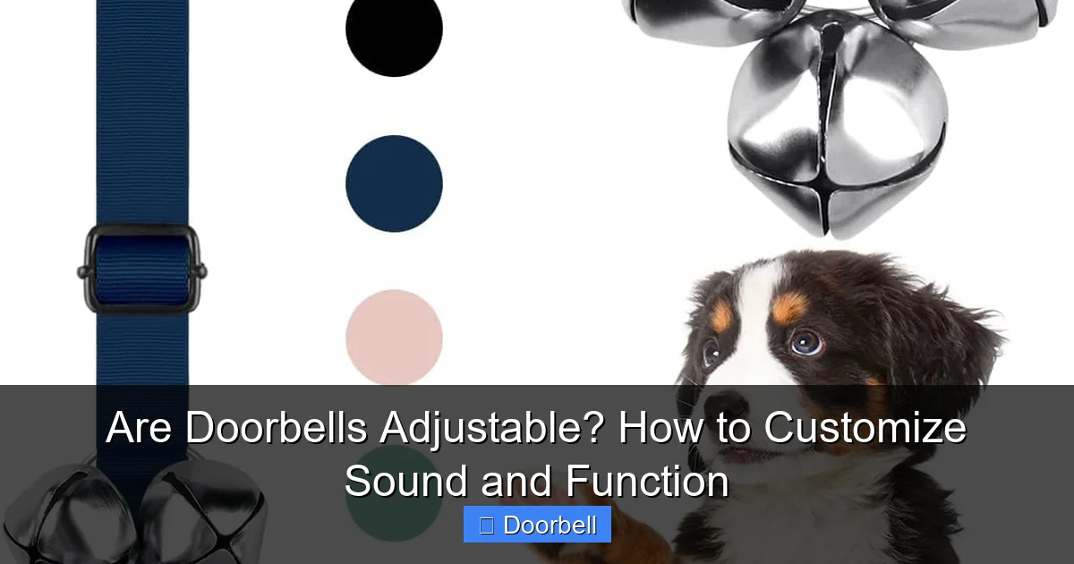 Featured image for Are Doorbells Adjustable? How to Customize Sound and Function