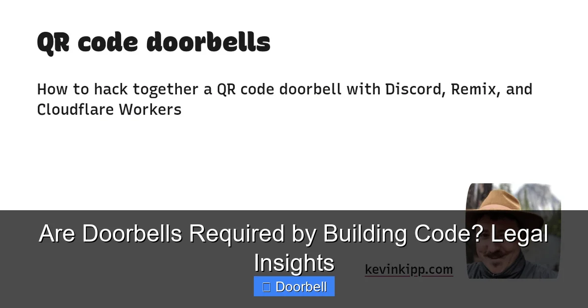 Featured image for Are Doorbells Required by Building Code? Legal Insights