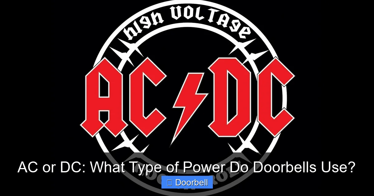 Featured image for AC or DC: What Type of Power Do Doorbells Use?