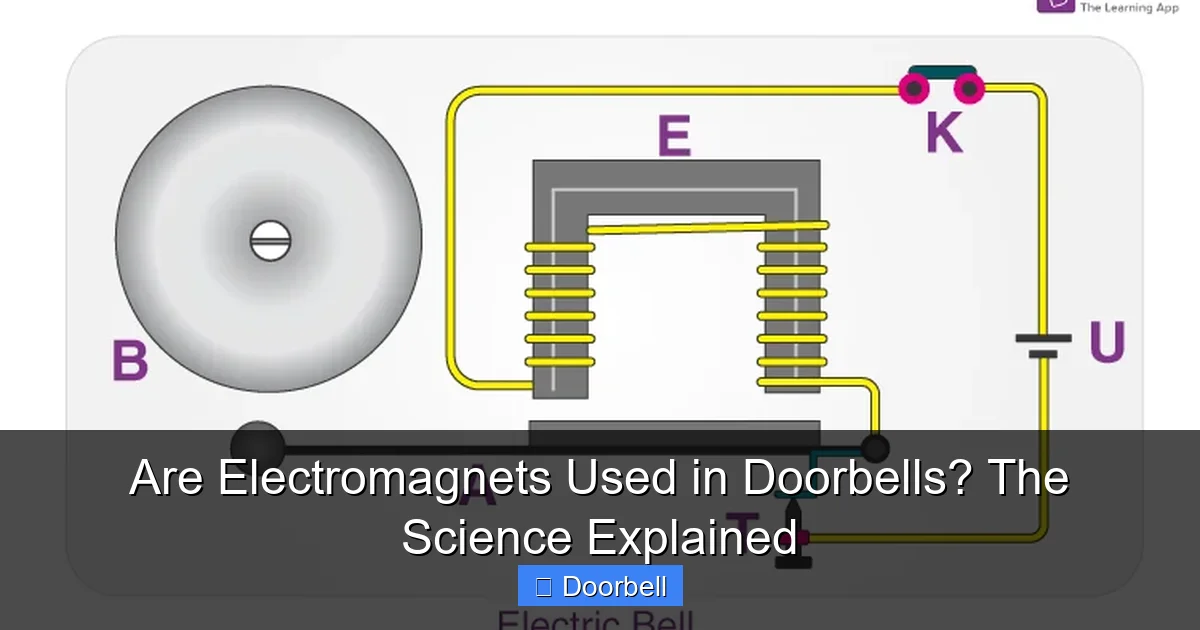 Featured image for Are Electromagnets Used in Doorbells? The Science Explained