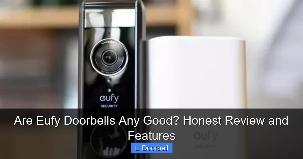 Featured image for Are Eufy Doorbells Any Good? Honest Review and Features