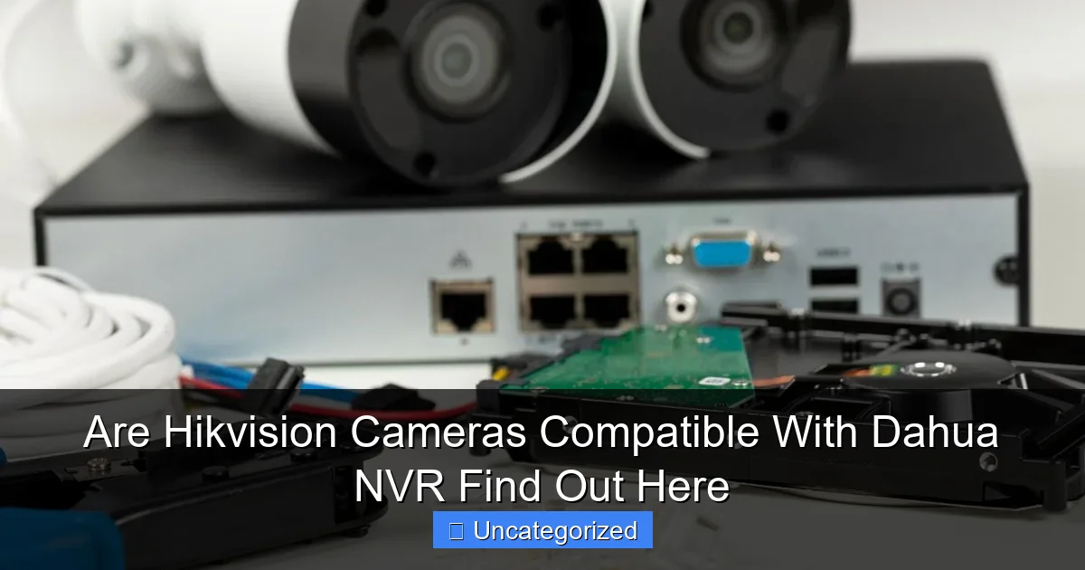 Are Hikvision Cameras Compatible With Dahua NVR Find Out Here