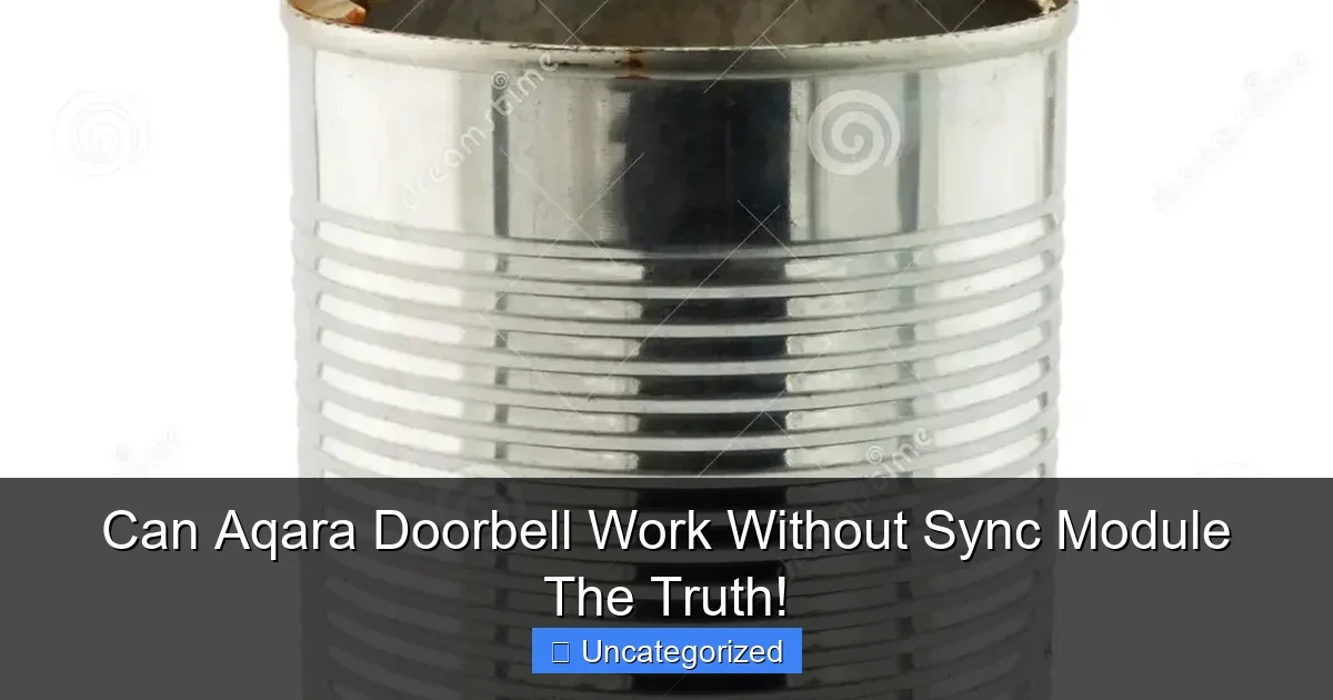 Can Aqara Doorbell Work Without Sync Module The Truth!