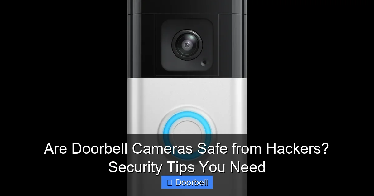 Are Doorbell Cameras Safe from Hackers? Security Tips You Need - content2 visual guide