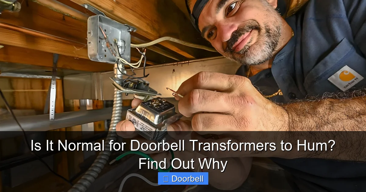 Is It Normal for Doorbell Transformers to Hum? Find Out Why - content2 visual guide