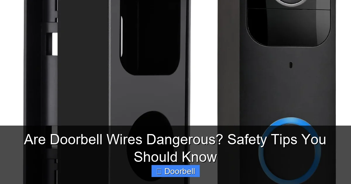 Are Doorbell Wires Dangerous? Safety Tips You Should Know - content2 visual guide